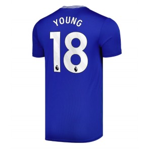 Everton Ashley Young #18 Domaci Dres 2024-25 Kratak Rukavima